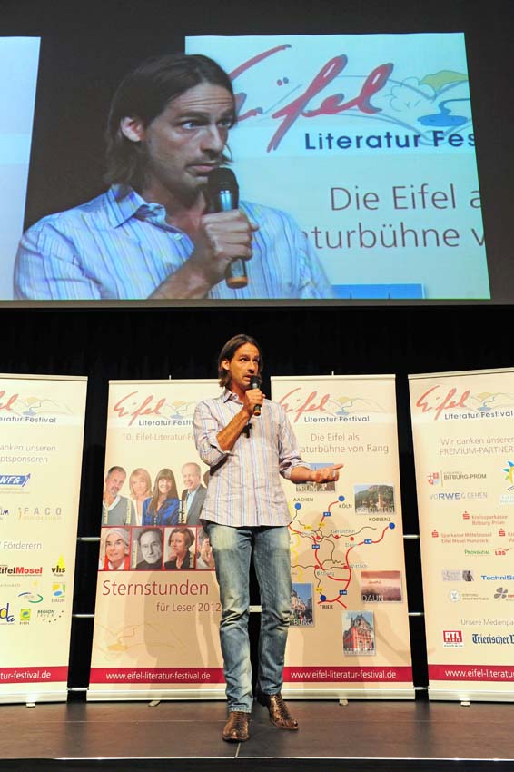 Richard David Precht am 4. Oktober 2012 in Bitburg