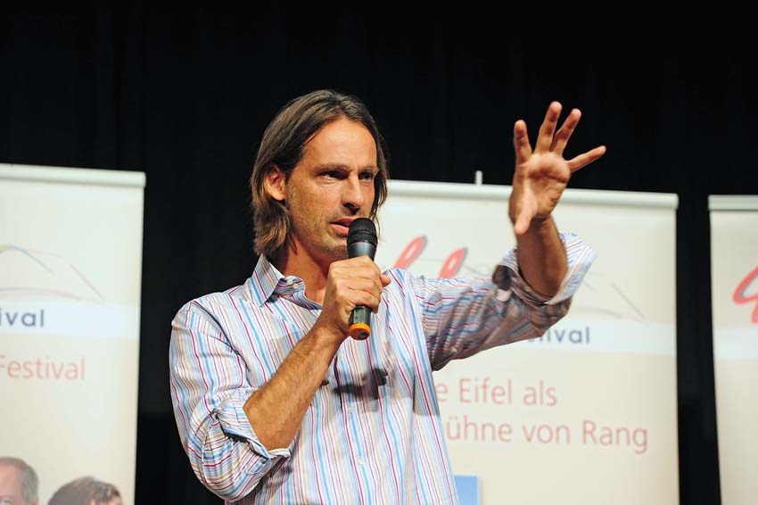 Richard David Precht am 4. Oktober 2012 in Bitburg