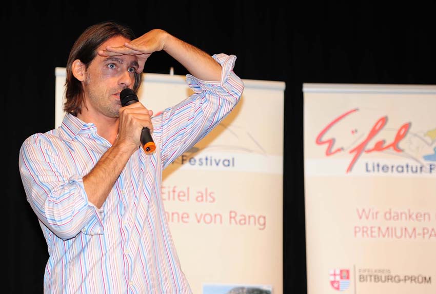 Richard David Precht am 4. Oktober 2012 in Bitburg