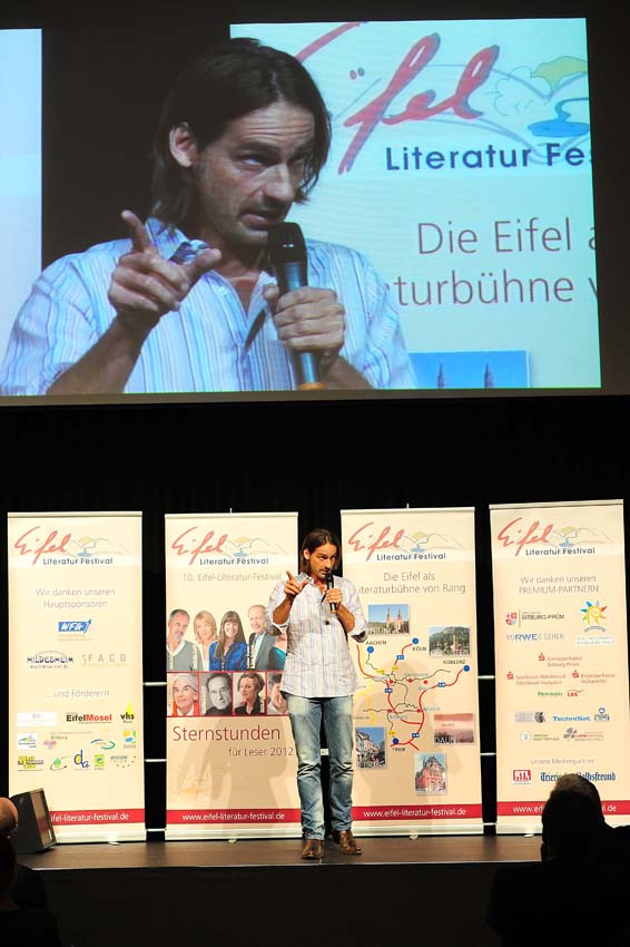 Richard David Precht am 4. Oktober 2012 in Bitburg