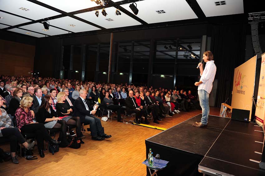 Richard David Precht am 4. Oktober 2012 in Bitburg