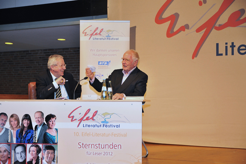 Martin Walser am 17. Oktober 2012 in Wittlich