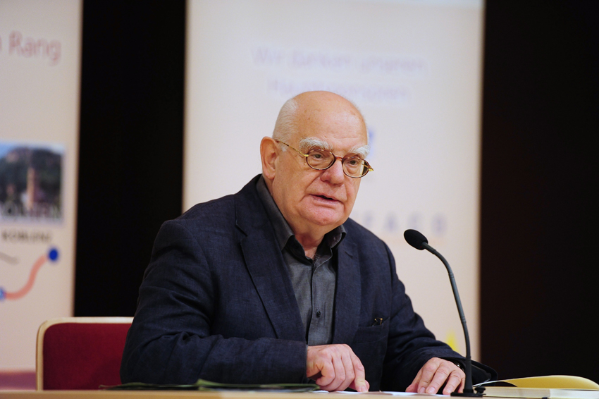 Hans Joachim Schädlich am 19. Oktober in Bitburg