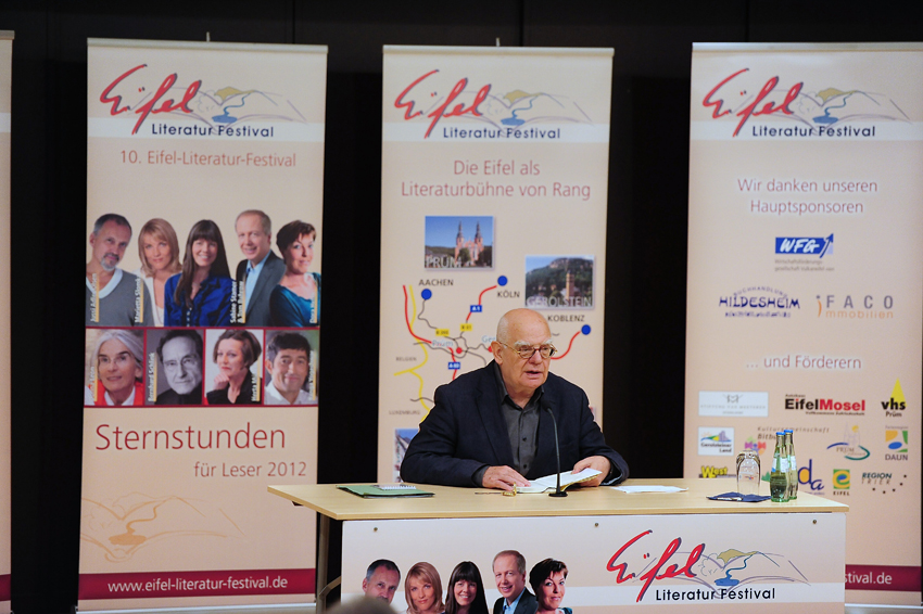 Hans Joachim Schädlich am 19. Oktober in Bitburg