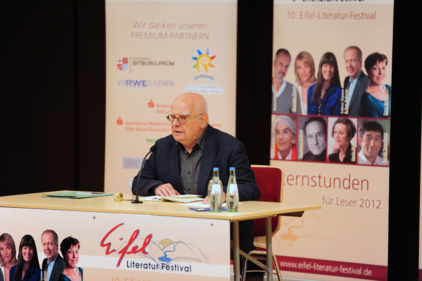 Hans Joachim Schädlich am 19. Oktober in Bitburg