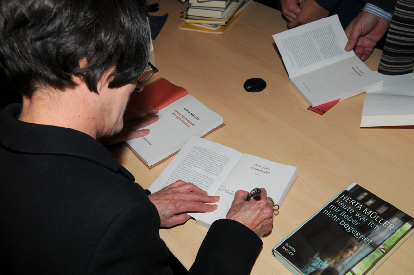 Herta Müller am 27. Oktober 2012 in Prüm