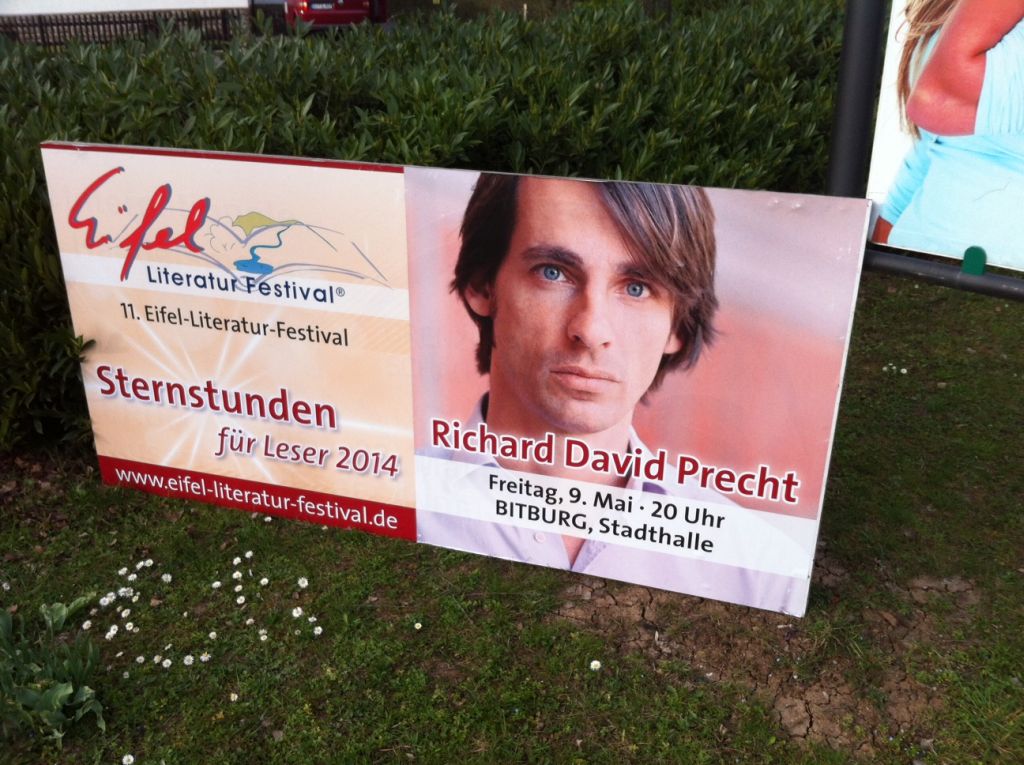 Wittlich, Daun, Prüm: Autorentafeln werben für das Festival