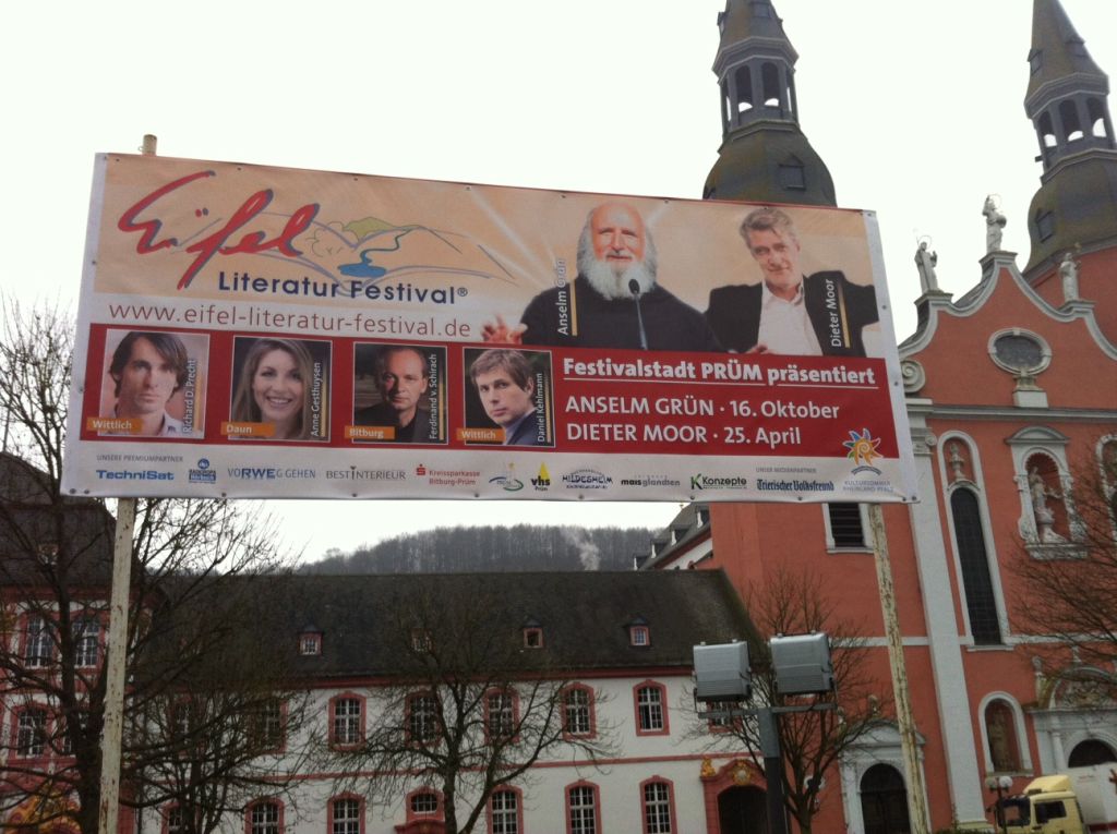 Wittlich, Daun, Prüm: Autorentafeln werben für das Festival