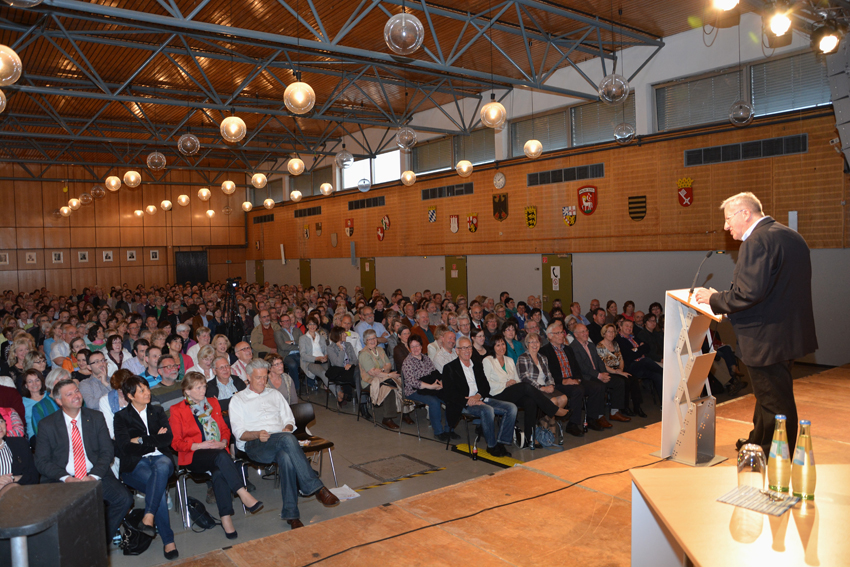 Dieter "Max" Moor am 25. April 2014 in Prüm