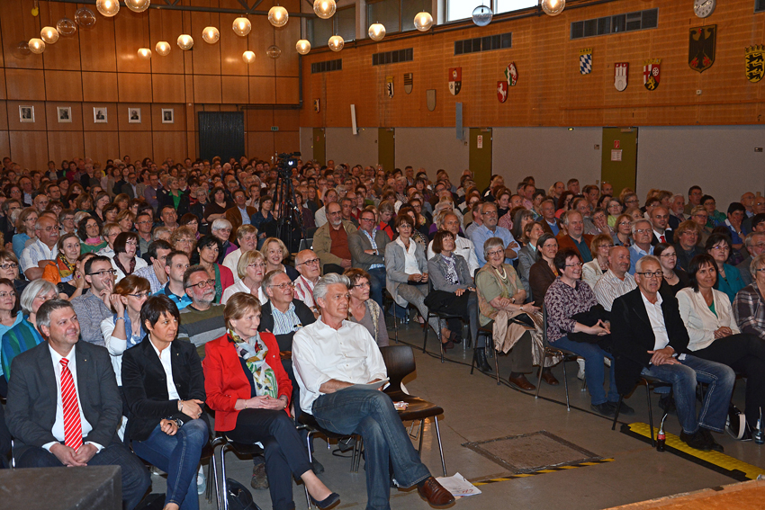 Dieter "Max" Moor am 25. April 2014 in Prüm