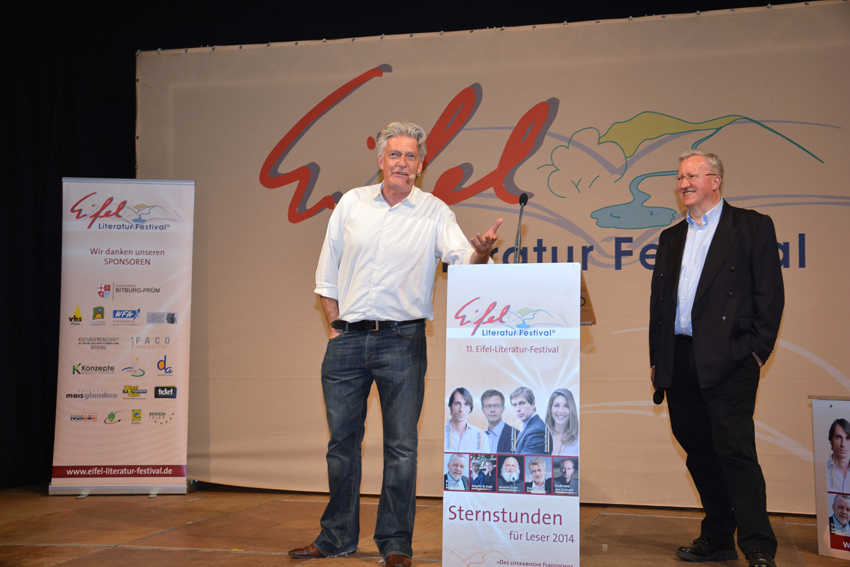 Dieter "Max" Moor am 25. April 2014 in Prüm