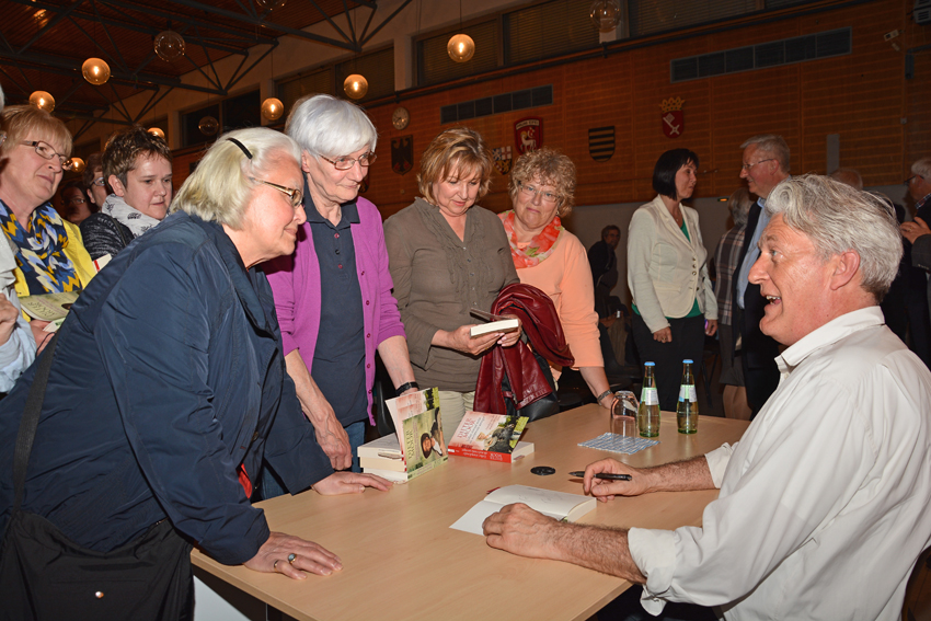 Dieter "Max" Moor am 25. April 2014 in Prüm