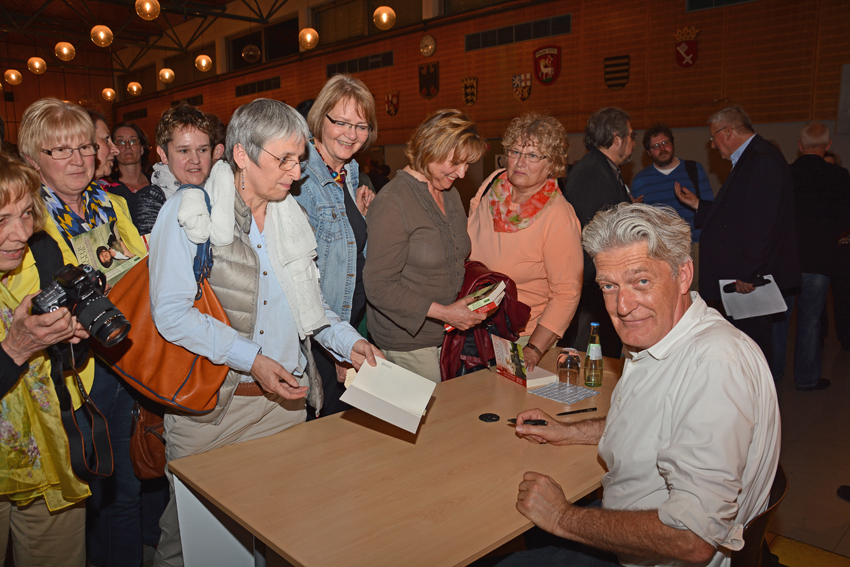 Dieter "Max" Moor am 25. April 2014 in Prüm