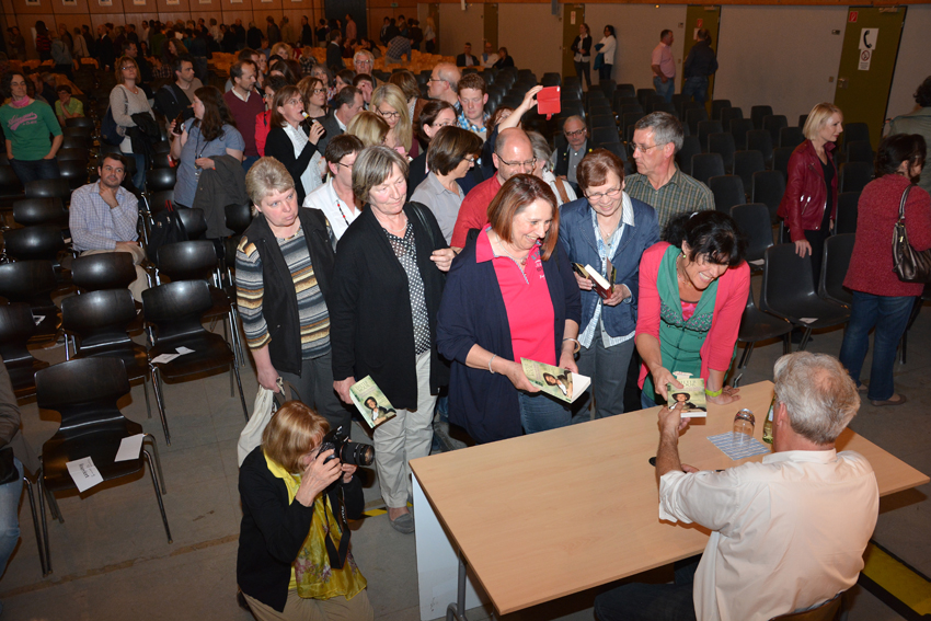 Dieter "Max" Moor am 25. April 2014 in Prüm