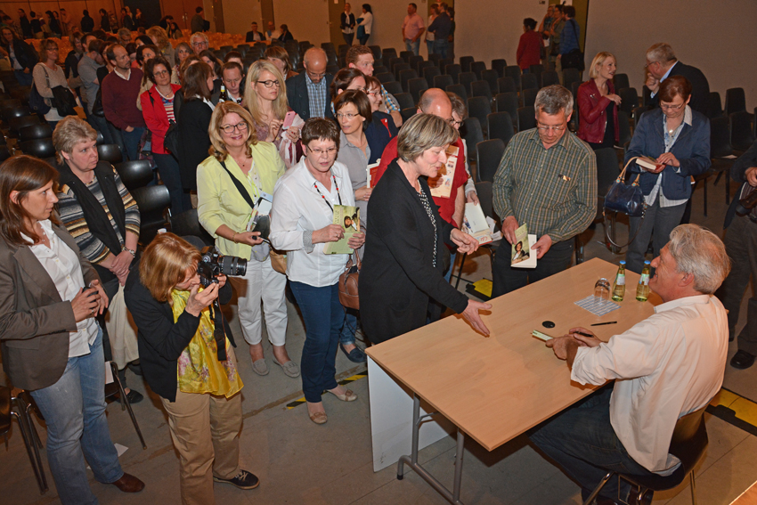 Dieter "Max" Moor am 25. April 2014 in Prüm