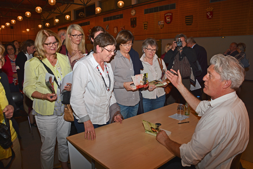 Dieter "Max" Moor am 25. April 2014 in Prüm