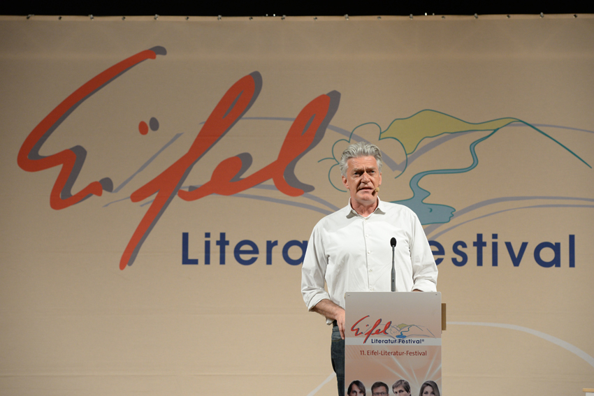 Dieter "Max" Moor am 25. April 2014 in Prüm