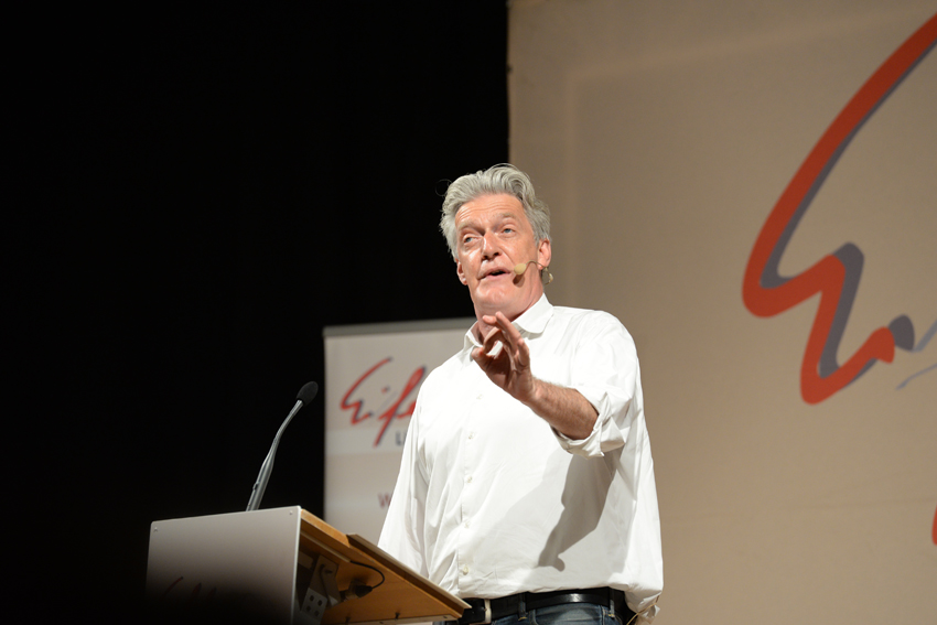 Dieter "Max" Moor am 25. April 2014 in Prüm