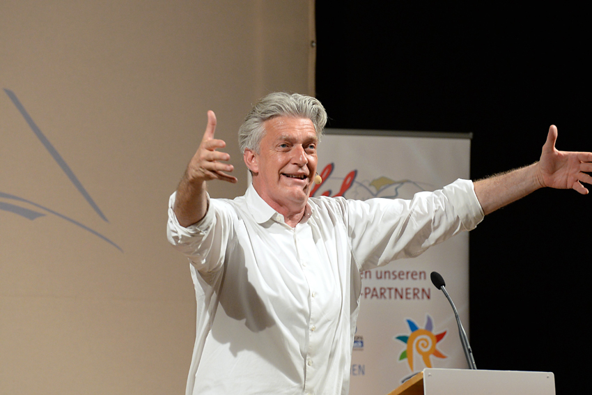 Dieter "Max" Moor am 25. April 2014 in Prüm