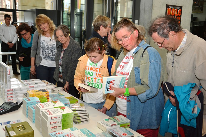 Richard David Precht am 9. Mai 2014 in Bitburg