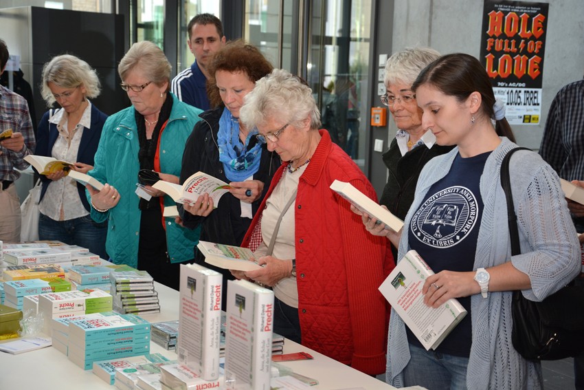 Richard David Precht am 9. Mai 2014 in Bitburg