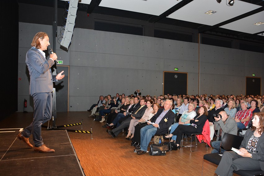 Richard David Precht am 9. Mai 2014 in Bitburg