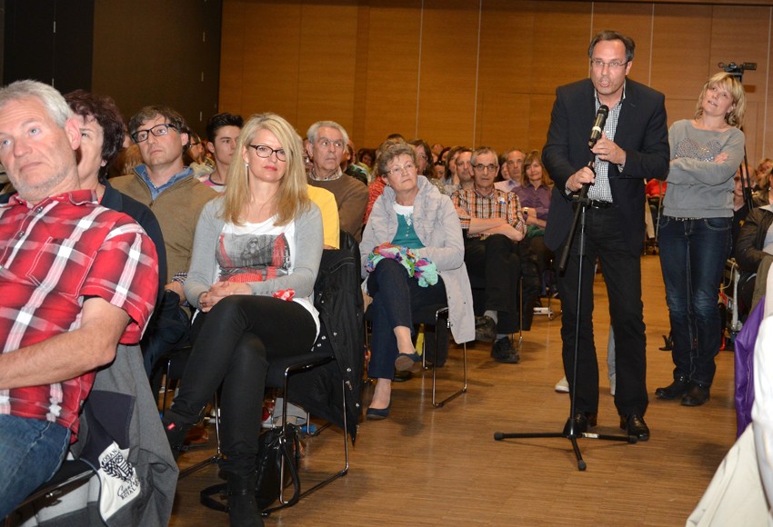 Richard David Precht am 9. Mai 2014 in Bitburg