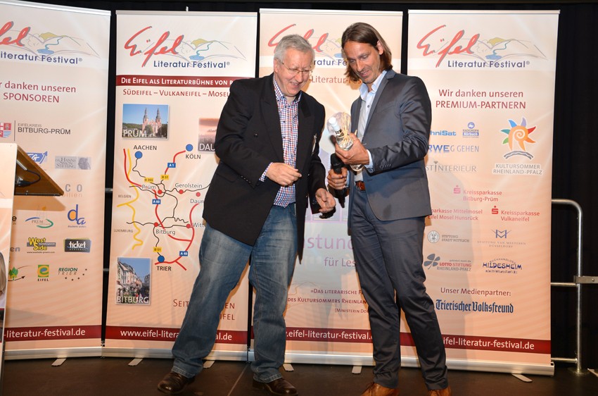 Richard David Precht am 9. Mai 2014 in Bitburg