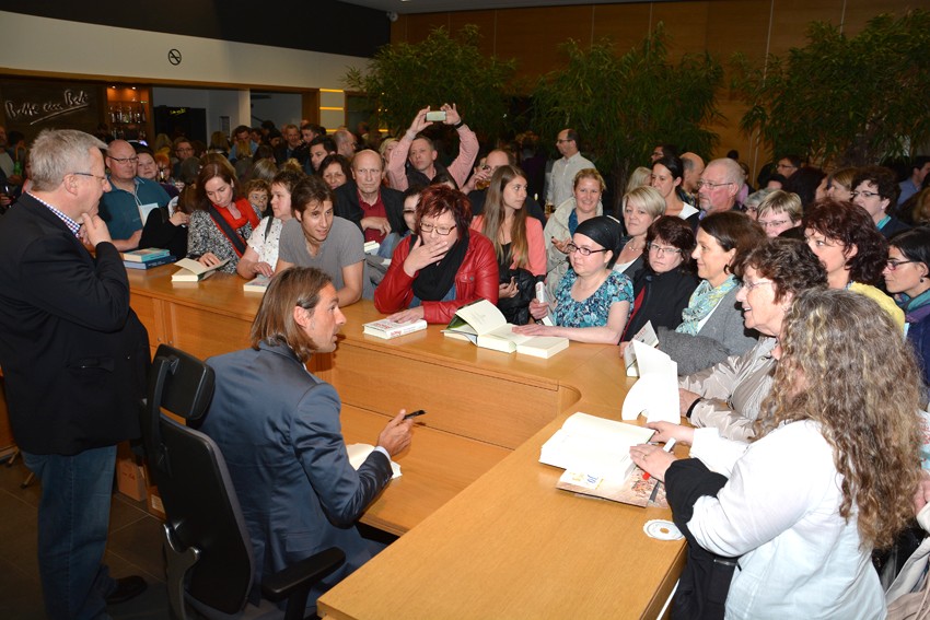 Richard David Precht am 9. Mai 2014 in Bitburg