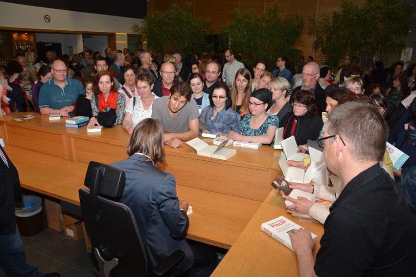 Richard David Precht am 9. Mai 2014 in Bitburg