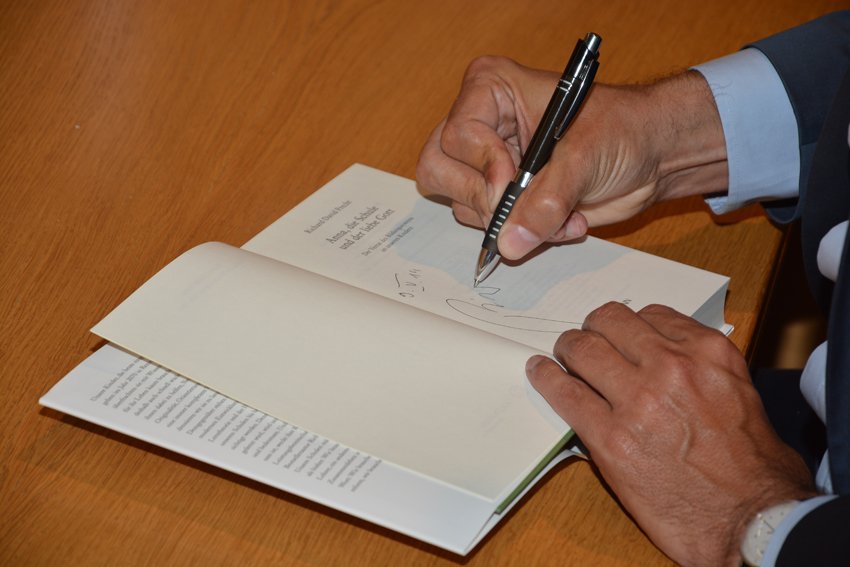 Richard David Precht am 9. Mai 2014 in Bitburg