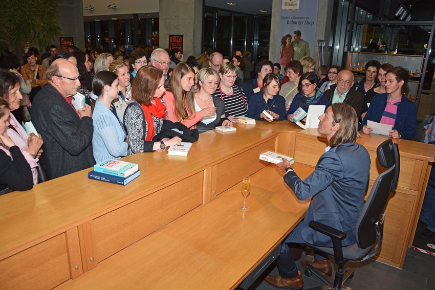 Richard David Precht am 9. Mai 2014 in Bitburg