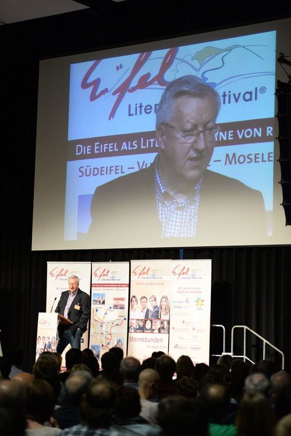 Richard David Precht am 9. Mai 2014 in Bitburg