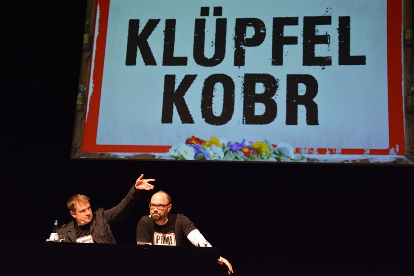 Klüpfel und Kobr am 16. Mai 2014 in Bitburg