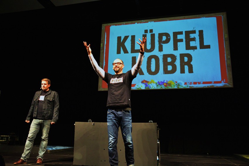 Klüpfel und Kobr am 16. Mai 2014 in Bitburg