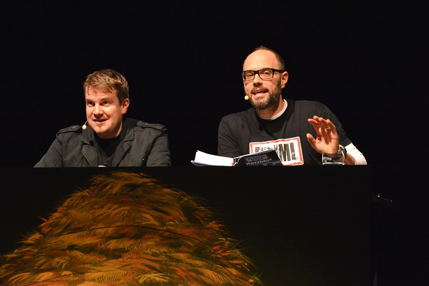 Klüpfel und Kobr am 16. Mai 2014 in Bitburg