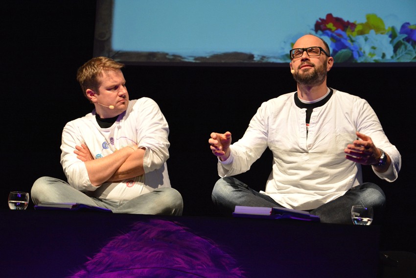 Klüpfel und Kobr am 16. Mai 2014 in Bitburg