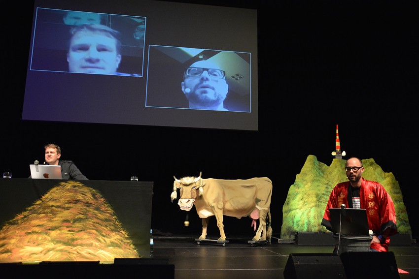 Klüpfel und Kobr am 16. Mai 2014 in Bitburg