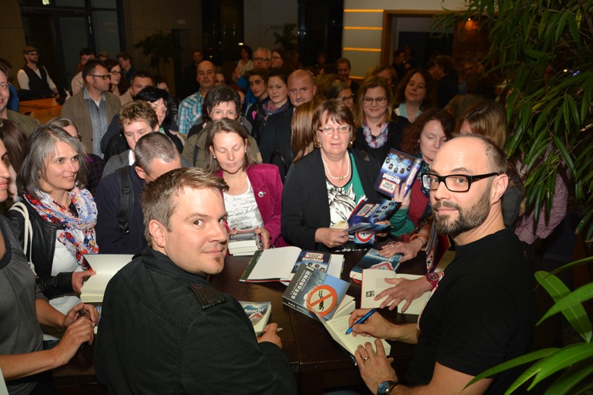 Klüpfel und Kobr am 16. Mai 2014 in Bitburg