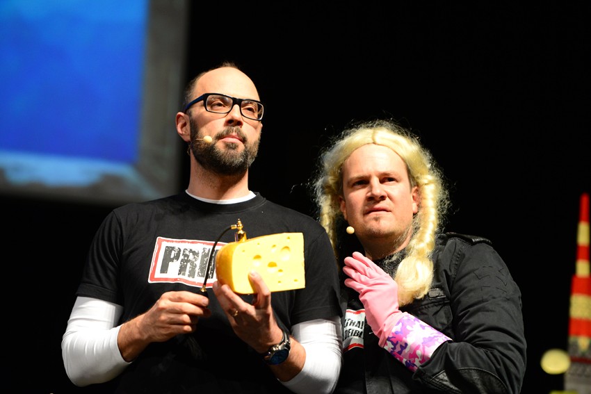 Klüpfel und Kobr am 16. Mai 2014 in Bitburg