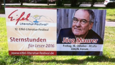 Jörg Maurer: "König des Alpenkrimis" kommt nach Daun